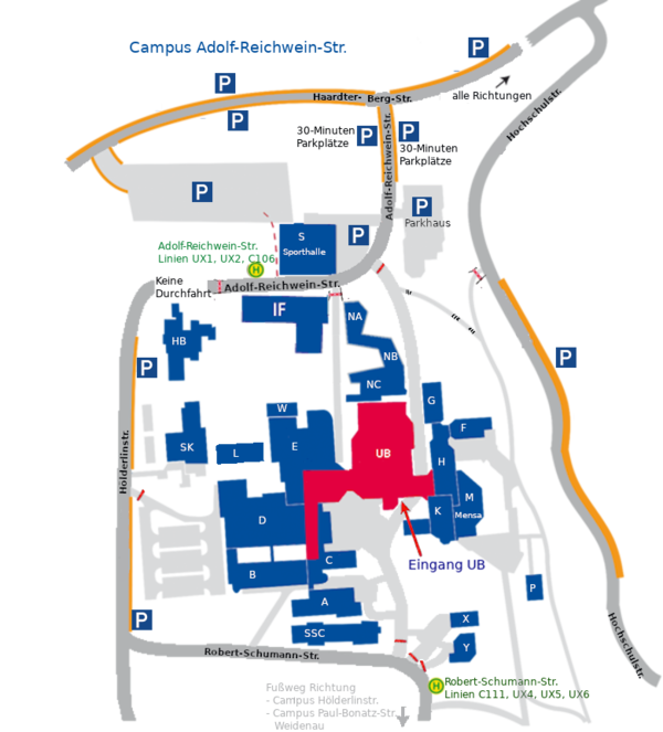 Main Library AR: Map