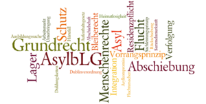Flüchtlinge Bild Grundgesetz
