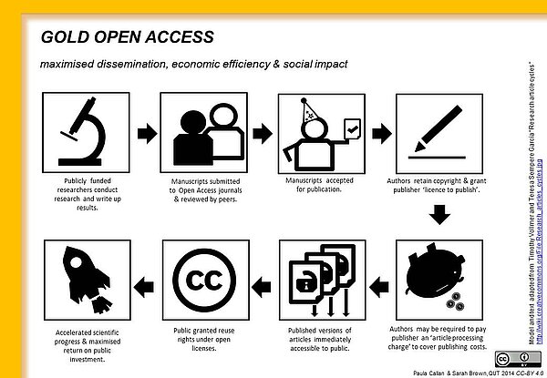 Bild Open Access Goldener Weg