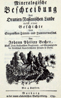 Picture of title: Mineralogische Beschreibung ...