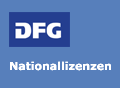 Logo der DFG-Nationallizenzen 	